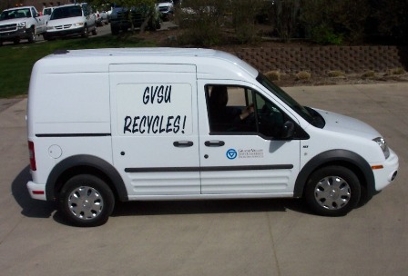 GVSU Recycles Van